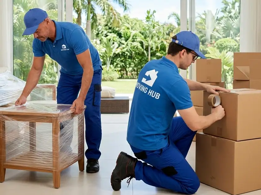 Professional packing services for long distance moves from Florida to North Carolina