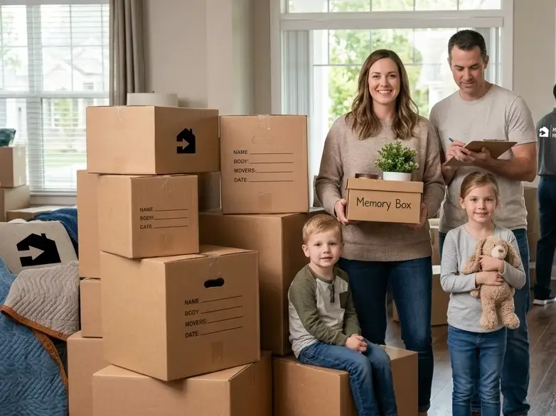 Family preparing for long-distance move to New York