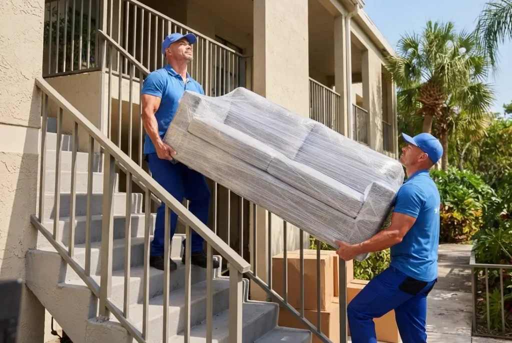 hourly moving rates florida stairs fee example