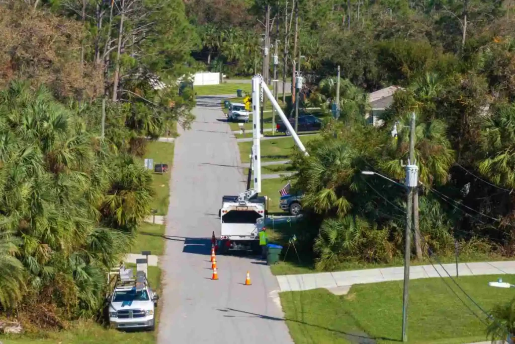 Moving crew loading a truck outside a South Florida home, comparing moving companies in Florida